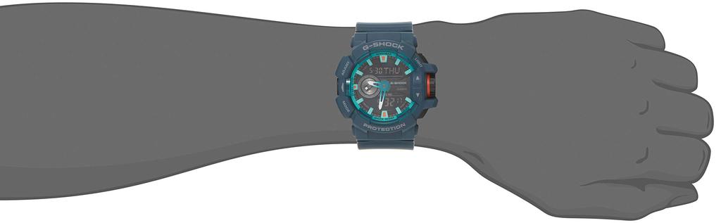 Casio Blue Watch G-SHOCK GA-400CC-2AJF Men's