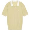 Color Block Brand Logo Embroidered Comfortable Short Sleeve Polo Shirt Men Tops Green J326329-LFU
