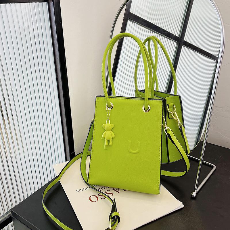 Small Square Womens Handbag With Zipper Closure For Daily Casual Use