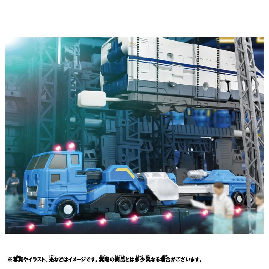 TAKARA TOMY Plarail Shinkalion CW N700S Nozomi Blue Trailer Form