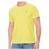 T-SHIRT - RALPH LAUREN - Classic - Jaune canari - Slim Fit - 100% coton