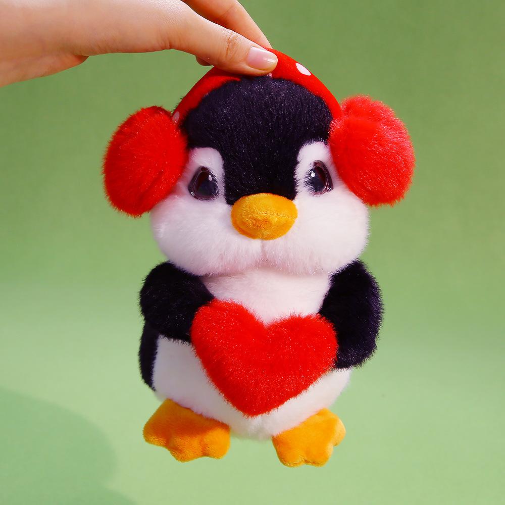 

Cross-border new little penguin doll plush toy penguin cloth doll grab machine doll aquarium event gift 21cm