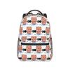 Dudu Is Exercising Backpack Student Boys Girls BookBag Children School Bag Laptop Shoulder Bags for Men Women