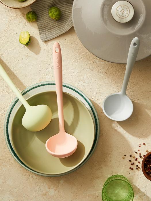 sillymann [Siliman] Century Garden Ladle WSK4054 soft peach