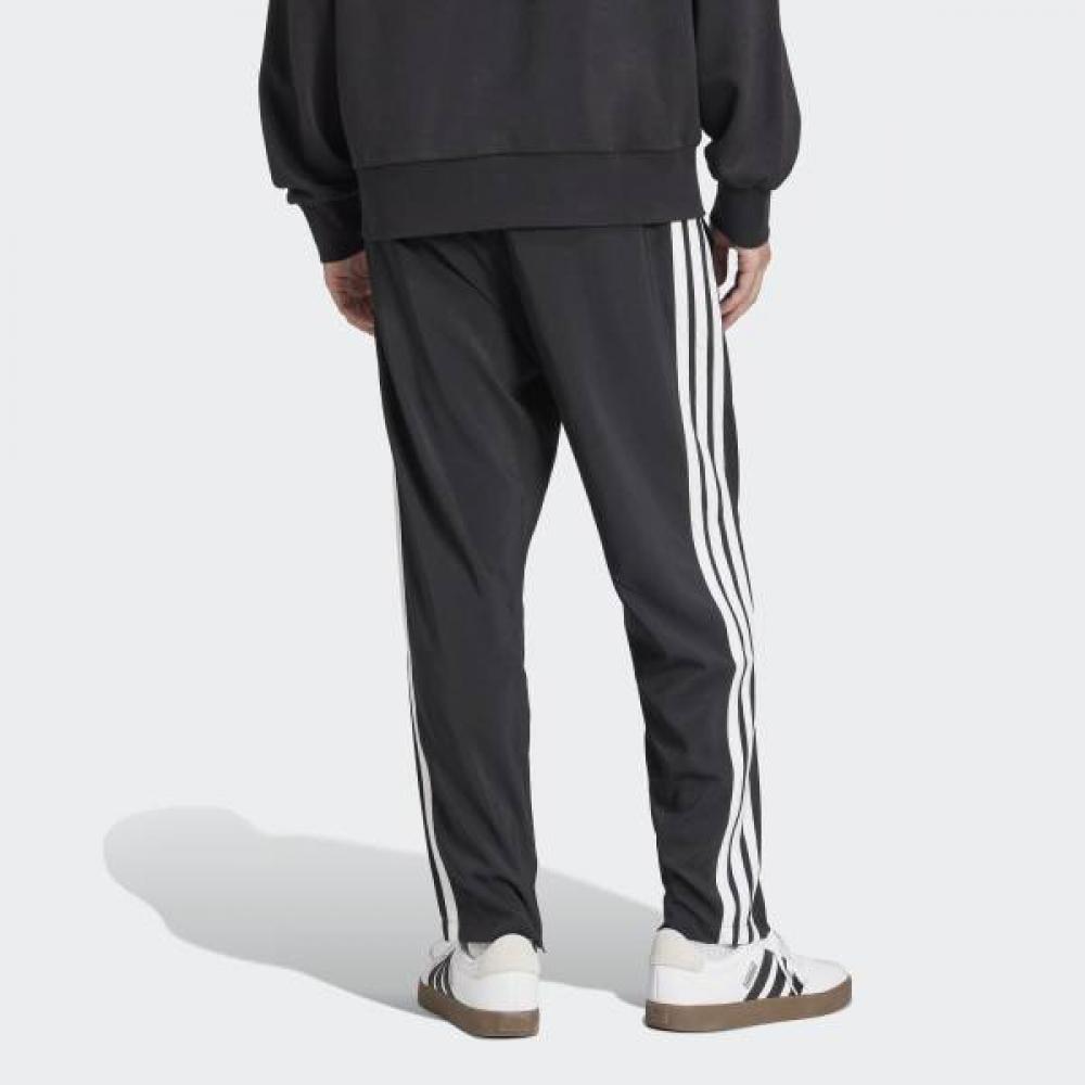 Adidas Essential 3 Stripes Open Hem Pants Regular Fit Stanford