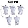 Halloween Hanging Ghost Skeletons Outdoor Decor Glow in the Dark Haunted House Props Scary Party Yard Decoration Supplies