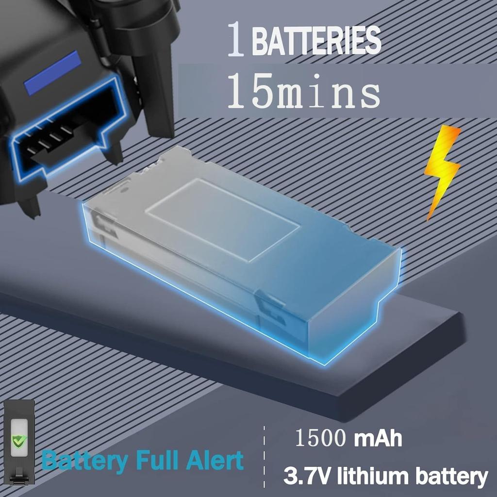 HD Foldable Drone, Equipped With 1/2/3 Batteries, Dual HD Cameras, Foldable Rc Drone With APP Control, Real-time Video Remote Control Quadcopter