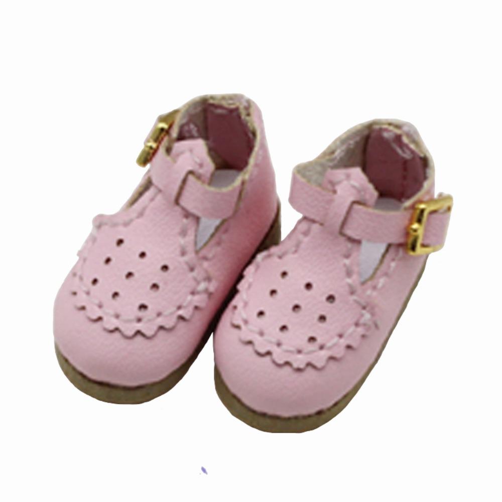 1 Pair T-Back 1/12 Bjd Doll Shoes Cute 1/12 Bjd Casual Shoes Obitsu 11 Doll Shoes  Children