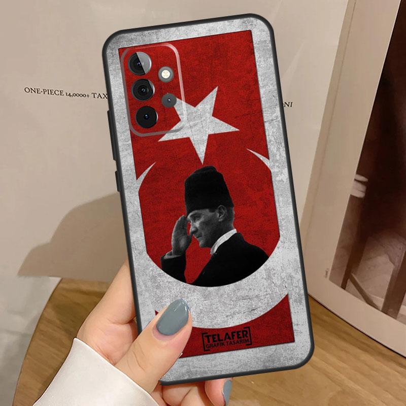 

Turkei Turkey Ataturk Flag Case For Samsung Galaxy A33 A53 A13 A54 A34 A14 A56 A36 A16 A06 A12 A32 A52 A35 A17 A15 A55 Samsung A52S 5G