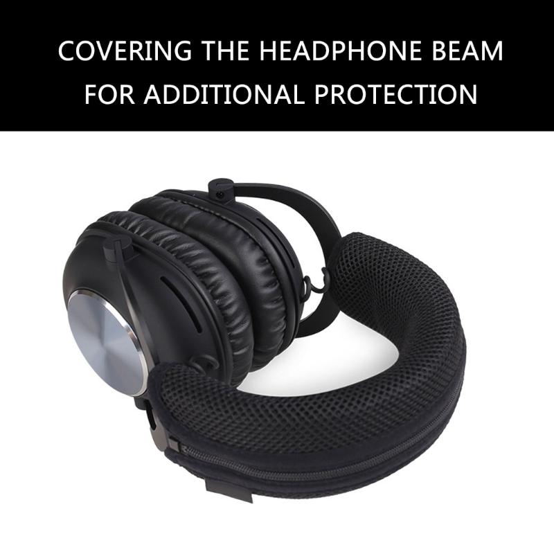 Breathable Mesh Fabric Headset Headband Protective Guard Head Beam Sleeve for GPROX 2 Over Ear Headphones