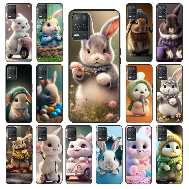 Rabbit Bunny Cute Girl Phone Case Cover Coque For Iphone Xiaomi Mi Samsung Galaxy Redmi Note A S 11 12 13 14 15 22 23 24 5G Pro Plus Max Fe Ultra