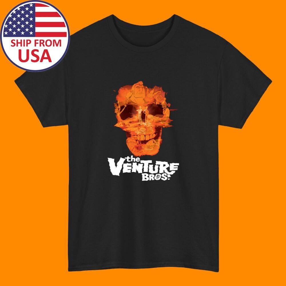 

Venture Bros Cartoon TV Show Men#039;s Black Size S5XL Unisex T-Shirt L