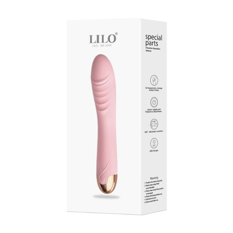 Judy Multi-Frequency Rotating Vibrator with Swing Function for Women