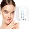 40Pcs/10Sheets/Pack Waterproof V Face Makeup Adhesive Tape Invisible Breathable Lift Face Sticker Lifting Tighten Chin