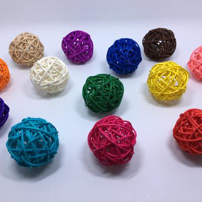 5cm Rattan Ball Light String for Decorative Kindergarten Environment