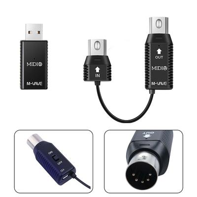 MIDI-zu-USB-Kabel-Schnittstellenadapter MIDI-Adaptersystem
