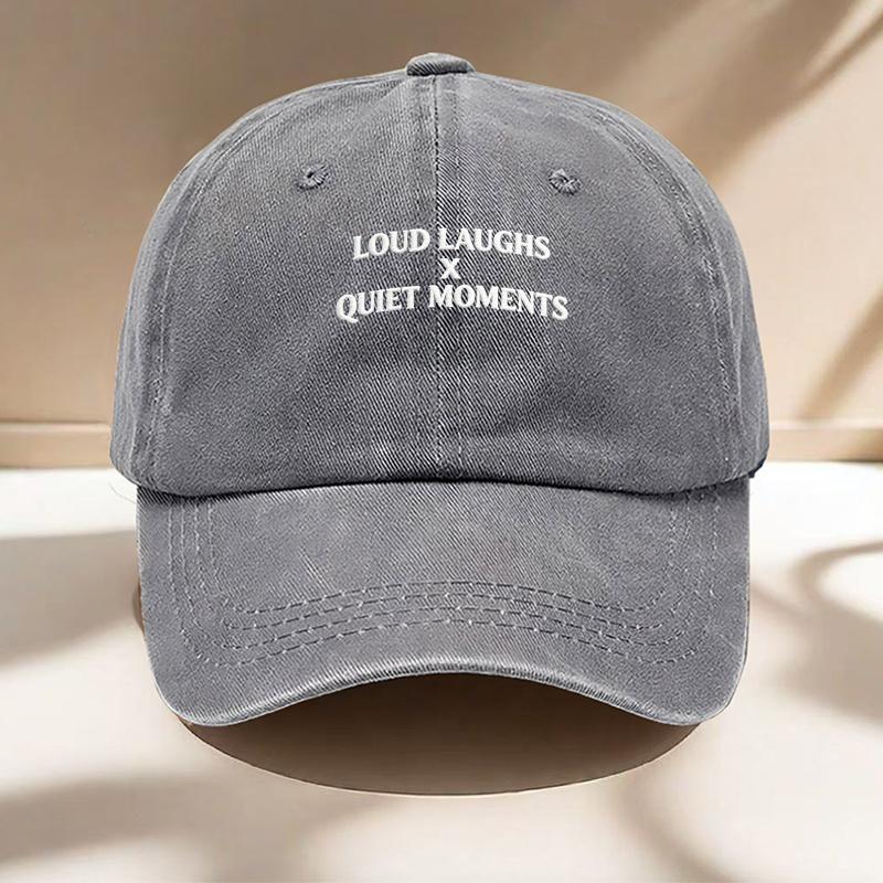 Unisex High Quality Trendy Retro Washed Simple Baseball Cap for Outdoor Hiking and Outings