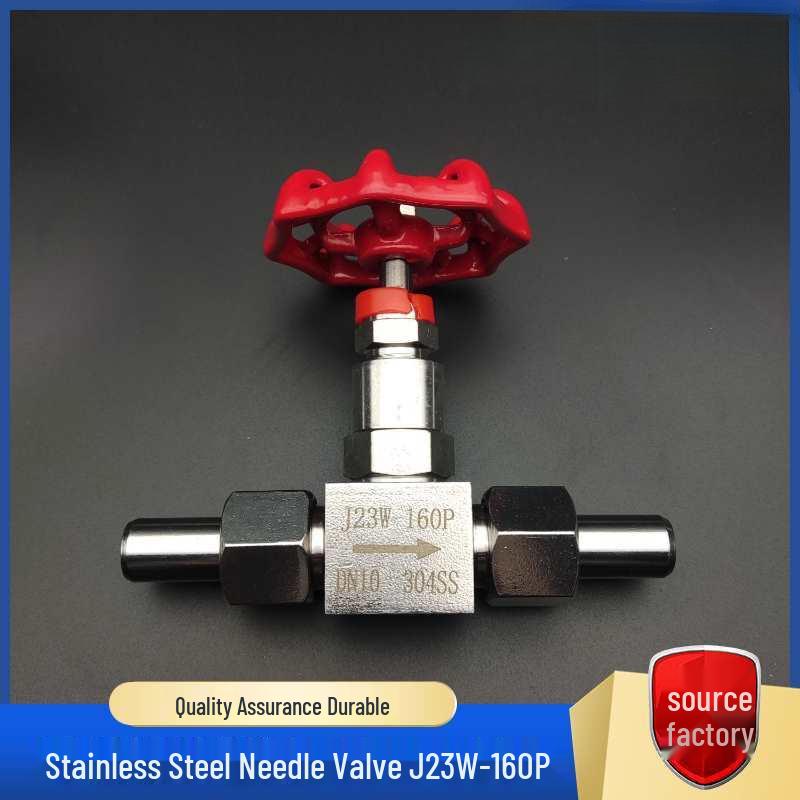 304 Stainless Steel Butt-Welded Needle Valve J23W-160P with External Thread