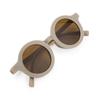 Kids Round Frame Candy Colored Sunglasses Lightweight UV Protection for Beach Outdoor Activities