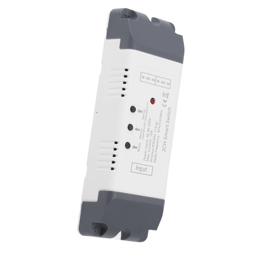 Wireless Remote Control Module 2200W 3 Mode 2 Channel 433.92mhz Timer Tap Interlock Remote Control
