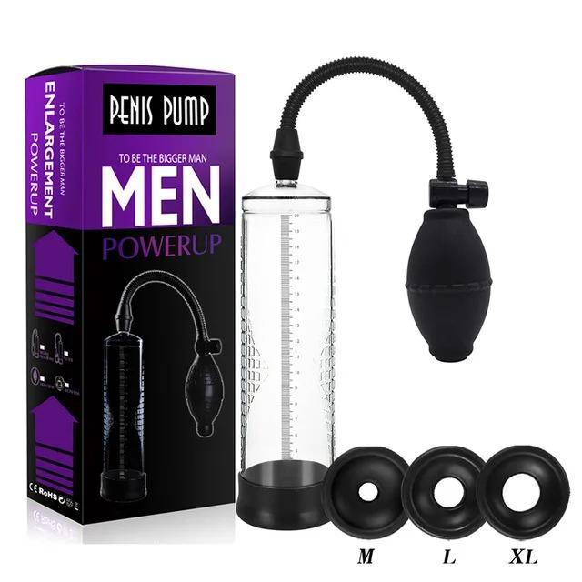Male Penis Exercise Sex Toy Penis Extender Vacuum Pump for Men Penis Pump Increase Enlarger Male Masturbator Penise Enlargement