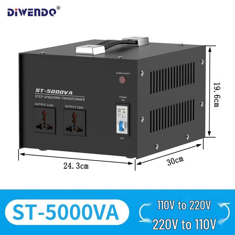 Lifting Transformer Voltage Converter ST-500W/1000W/2000W/3000W 220V to 110V