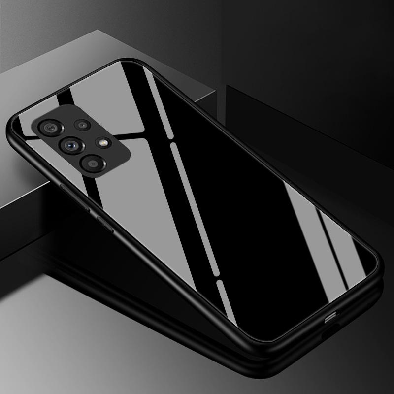 Gradient Tempered Glass Case For Samsung Galaxy S23 S22 Ultra S21 FE S20 S10 5G S10e S8 S9 Plus S7 Edge Protective Glass Cover