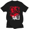 Movie SAW Horror Head Torture T Shirt Unisex Women Fashion Cotton Tshirt Vintage Clothes ONeck Tees Horror Harajuku Tops 71723