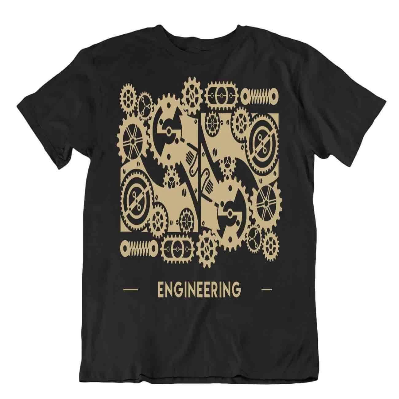Engineer Tshirt Engineering Shirts Man Tools Tee Science Elements T-Shirt 4XL