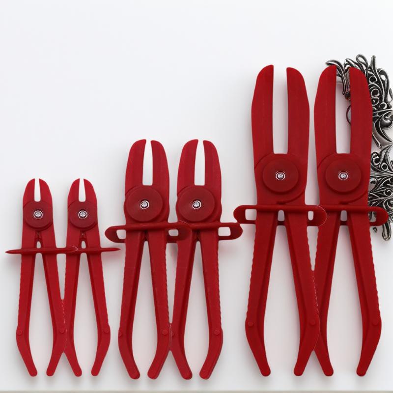 1/3Pcs Brake Fuel Water Line Clamp Plier Hands Free Tool Nylon Hose Clamp Tool Set Car Repair Tools Hose Pliers