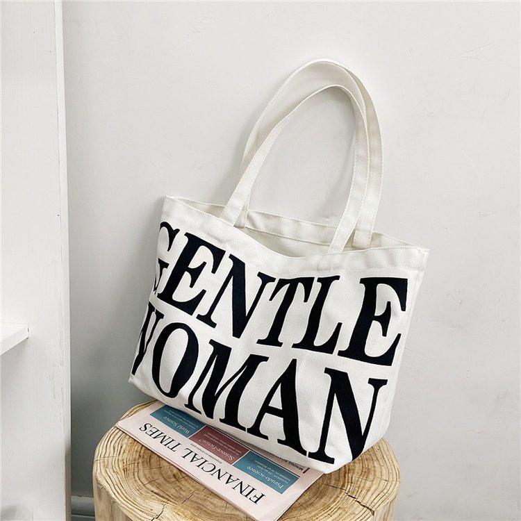 Trendy Stylish Canvas Tote Bag For Women Large Capacity With Soft Versatile Design