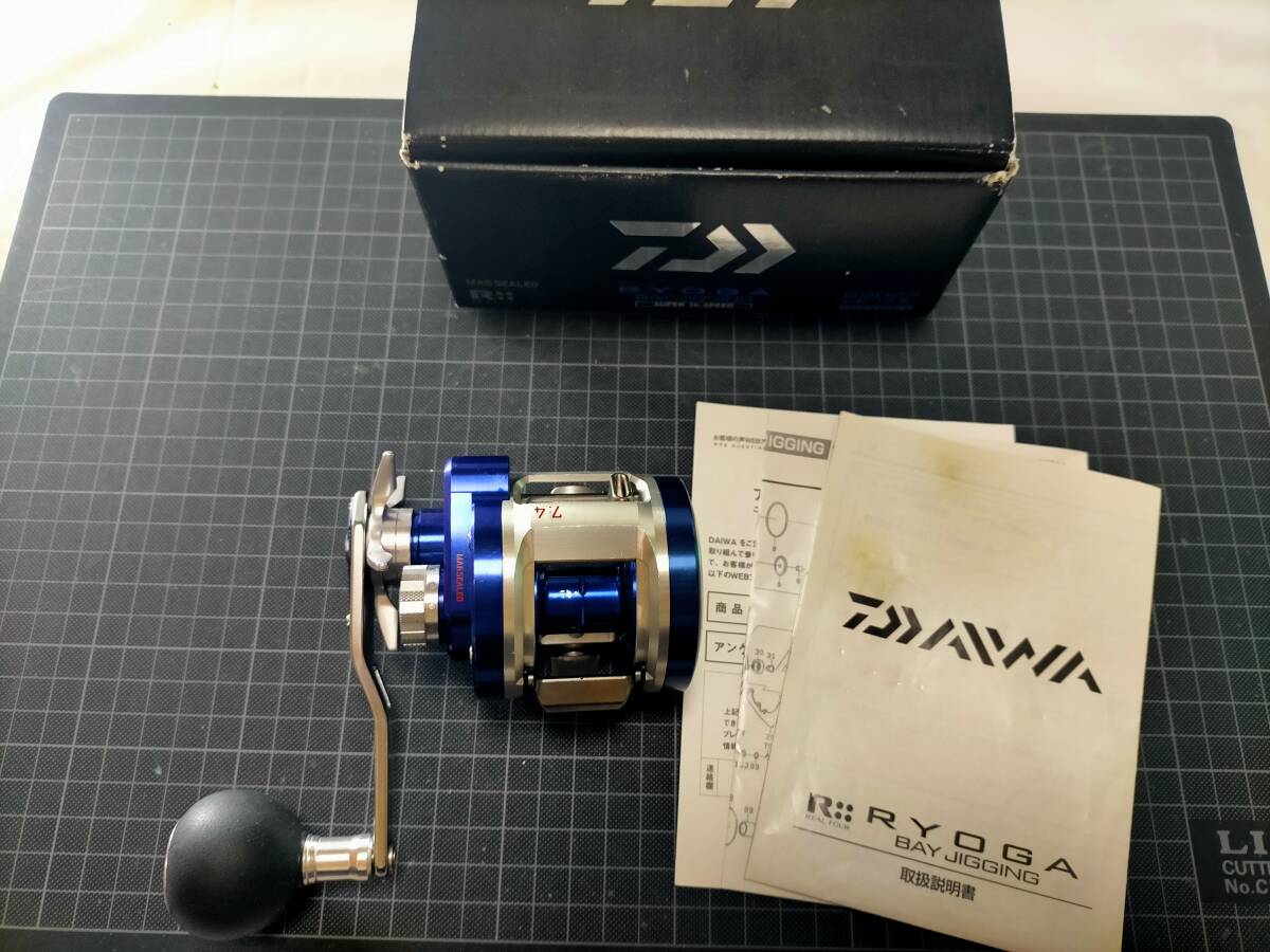 [USED]DAIWA 14 RYOGA C2025PE-SHH Left Handle Baitcasting Reel Made in Japan Bay Jigging