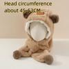 Soft Warm Fluffy Fur Hat Ear Protection Cartoon Beanie Lightweight Windproof Thermal Headgear Winter