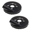 2 Vacuum Metal Surface Dust Shroud Diamond Wheel
