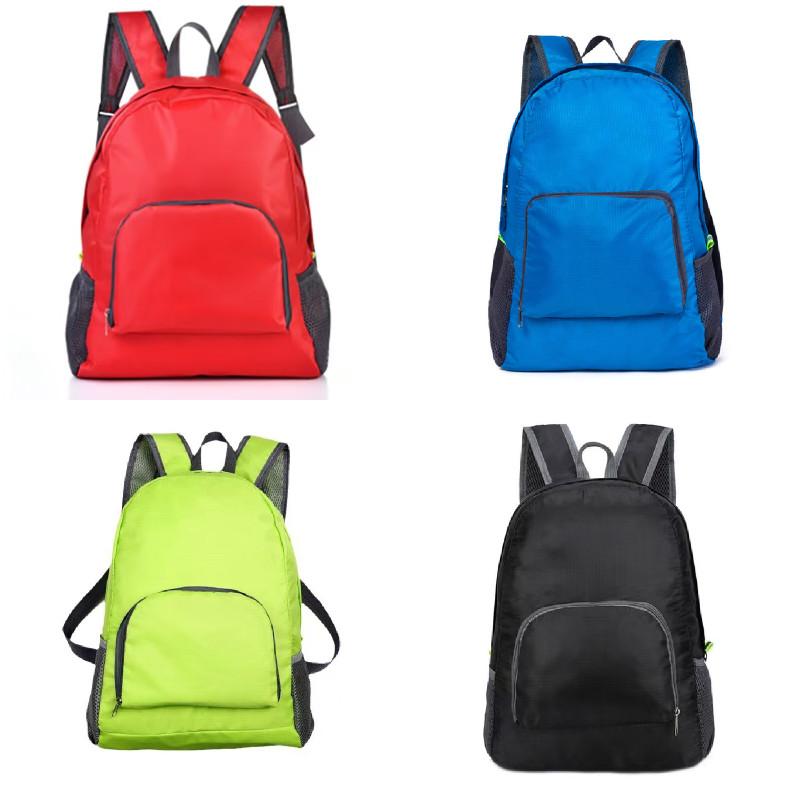 Portable Oxford Cloth Backpack Breathable Mesh Water Resistant Features Hiking