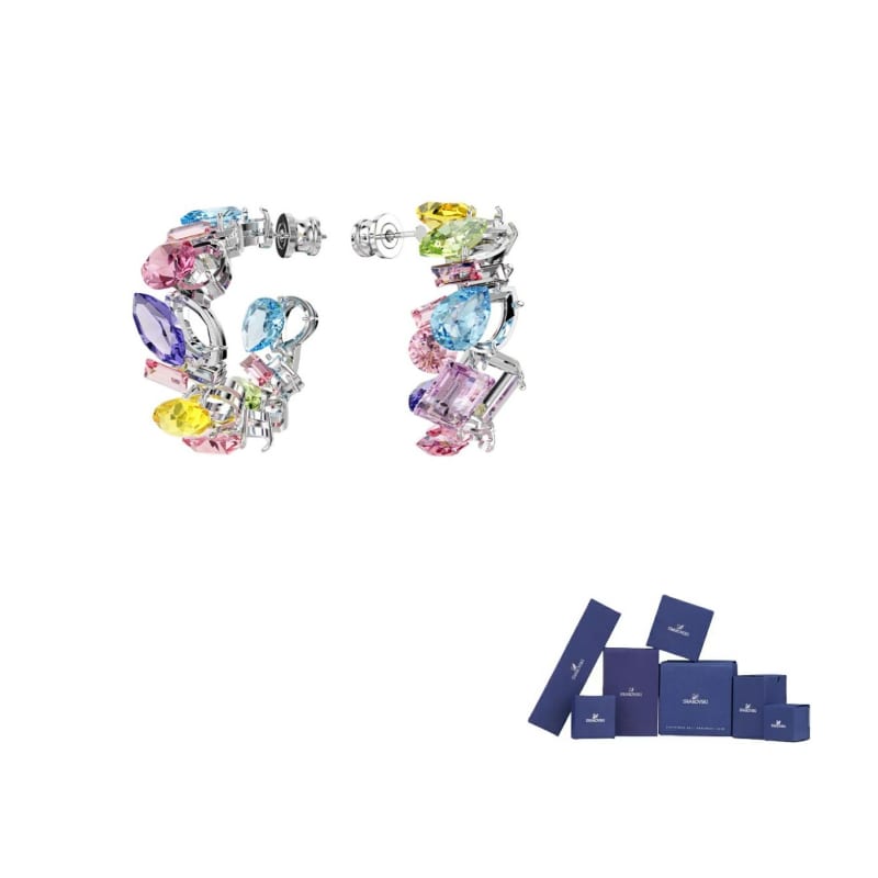 Swarovski Gema Ohrringe 5692412 F-Original brand box gray