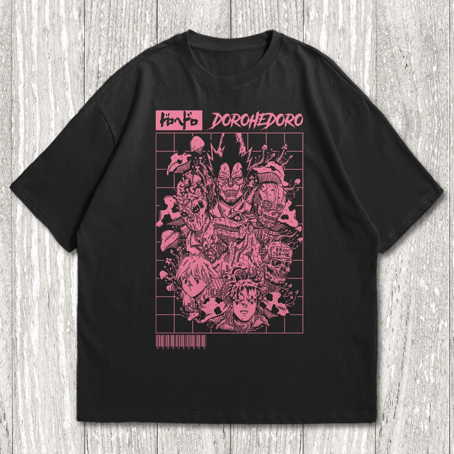 Dorohedoro Anime Shirt - Kaiman T-Shirt, Noi Shin Manga T-Shirt 2XL