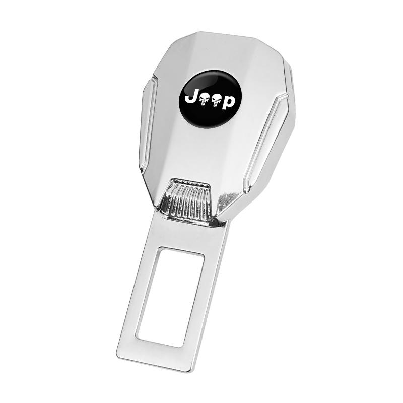 For Jeep Metal Car Seat Belt Clip Extension Plug Seatbelt Extender For Jeep Renegade Wagoneer Avenger Recon Wrangler JK Gladi