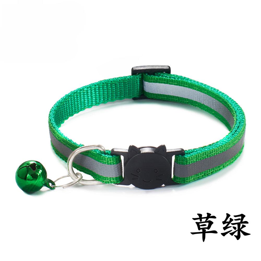 Collier Réfléchissant Anti-étranglement pour Chat Collier Ras du Cou Collier pour Chiot Nouveau-né Collier d'Identification pour Chien Collier Coloré à Clochette pour Chats Produits pour Animaux de Compagnie Chatons