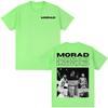Rapper Morad MDLR Album Merch Tričko Pánské Dámské Oblečení Ležérní Bavlněné Tričko Módní Hip Hop Trička s Krátkým Rukávem Streetwear