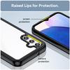 For Samsung Galaxy A14 5G/4G Phone Case,Scratch Resistant TPU Bumper+Acrylic Back Shell Protective Cover