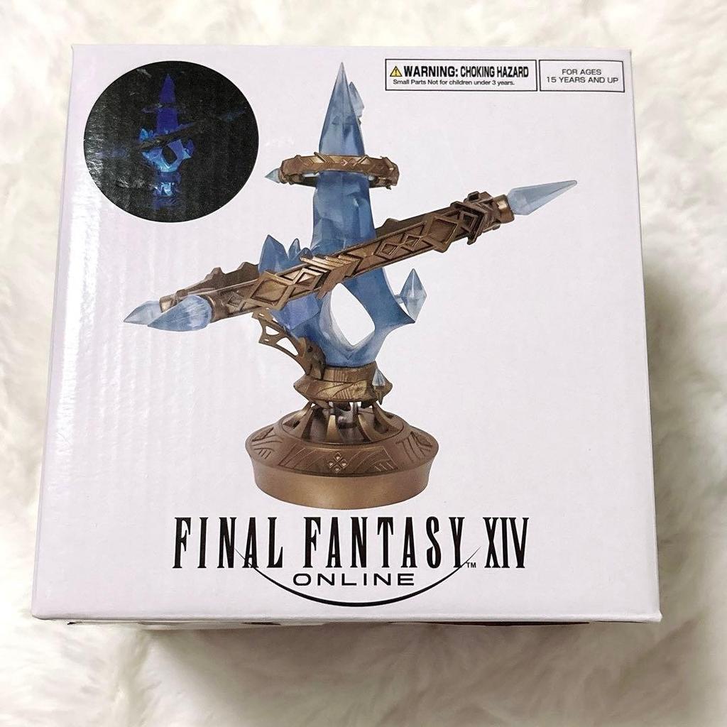 FF14 Final Fantasy XIV Miniature Aetheryte LED Light Figure Square Enix