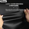 For BMW X2 2018- Leather Carbon Fiber Sticker Door Anti Kick Cover Sill Protection Mat Car Sticker Car Accessories