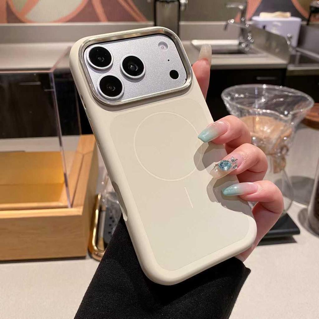 Compatible iPhone 17 Pro Max Case: Premium Magnetic Metal Lens with Elegant Ring Design