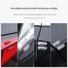 Car Anti-Collision Transparent Sticker: Low Drag Spoiler, Shark Fin, Rearview Mirror, Headlight Decoration, Door Scratch & Bump Protection