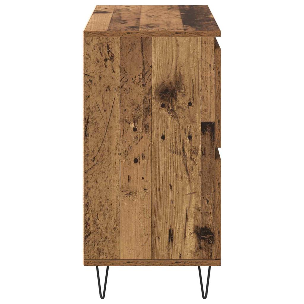 Reclaimed Wood Sideboard 60 x 35 x 70 cm