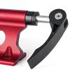 Bike Front Fork Mount Quick Release Aluminum Alloy Strong Bearing Car Roof Bike Block Fork Mount Red Free Size