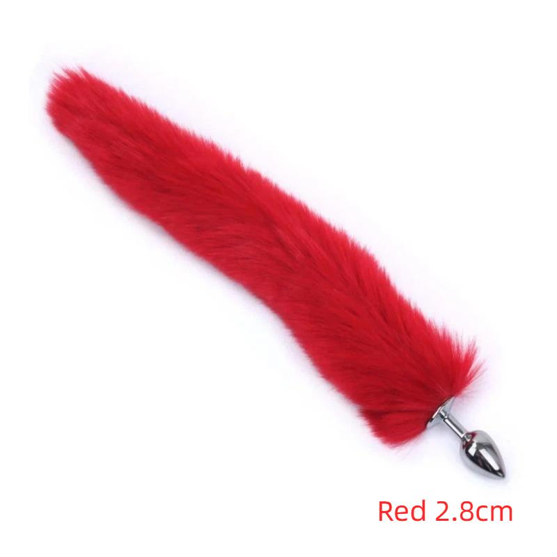 Fox Tails Anal Plug Metal Anal Sex Toys Butt Plug Sex Games Role Play Cosplay Toys Men And Women Sex Toys