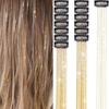 Yousheng 6Pcs Tinsel Hair Clips Easy To Install Remove Chic Look Anywhere Multicolor High Temperature Fiber Tinsel Hair