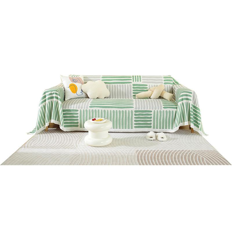 Sofa Towel Full Coverage Simple Cushion Full Coverage Universal Cover All-season